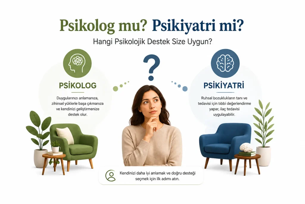 Psikolog mu Psikiyatri mi Testi