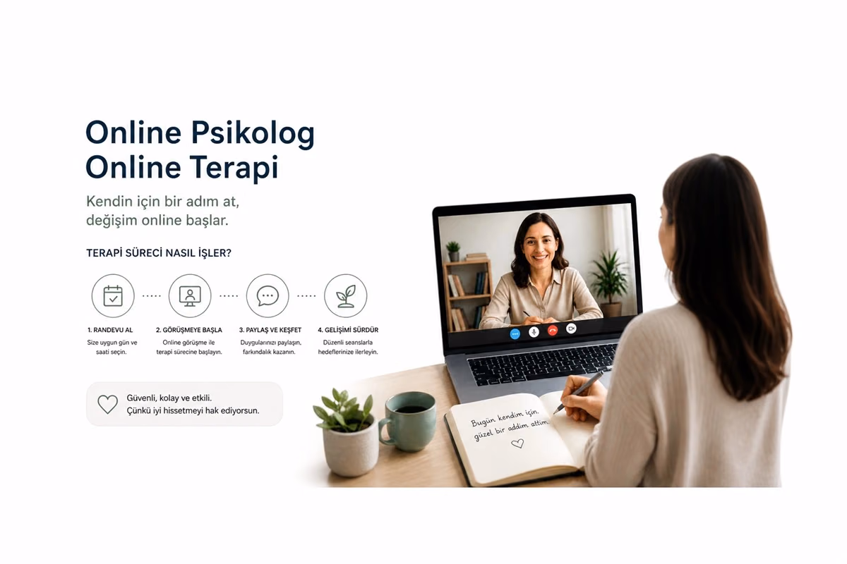 Online Psikolog ve Online Terapi Süreci